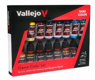 17ml Bottle Advanced Game Color Paint Set (16 Colors) #VLJ72298