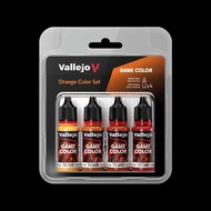 18ml Bottle Orange (Base, Shadow, Light) Game Color Paint Set (4 Colors) #VLJ72381