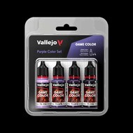 18ml Bottle Purple (Base, Shadow, Light) Game Color Paint Set (4 Colors) #VLJ72382