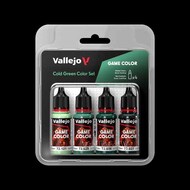 18ml Bottle Cold Green (Base, Shadow, Light) Game Color Paint Set (4 Colors) #VLJ72383