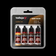 18ml Bottle Leather (Base, Shadow, Light) Game Color Paint Set (4 Colors) #VLJ72385