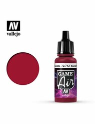  Vallejo Paints  NoScale 17ml Bottle Scarlett Red Game Air VLJ72712