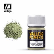  Vallejo Paints  NoScale 30ml Bottle Faded Olive Green Pigment Powder VLJ73122
