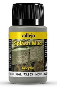  Vallejo Paints  NoScale 40ml Bottle Industrial Splash Mud Weathering Effect VLJ73803