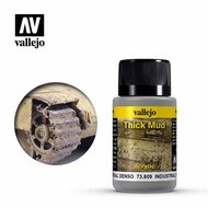  Vallejo Paints  NoScale 40ml Bottle Industrial Thick Mud Weathering Effect VLJ73809