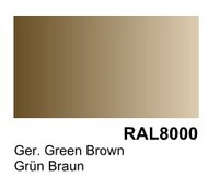  Vallejo Paints  NoScale 200ml Bottle German Green Brown RAL 8000 Surface Primer VLJ74606
