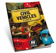Civil Vehicles Painting & Weathering w/Vallejo Acrylic Colors Book #VLJ75012