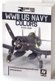 WWII US Navy Colors Painting & Weathering Aircrafts Book #VLJ75024