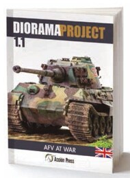  Vallejo Paints  Books Diorama Project 1.1: AFV At War Modeling Guide Book VLJ75030