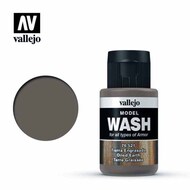 Vallejo Paints  NoScale 35ml Bottle Oiled Earth Model Wash VLJ76521