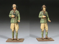 WW2 German DAK Tank Commander Figure #VLK35007VW