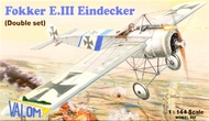  Valom Models  1/144 Fokker E.III Eindecker (2 Kits!) VAL14414