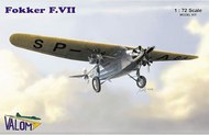 Valom Models  1/72 Fokker F.VIIb/3m VAL72037