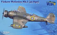  Valom Models  1/72 Vickers Wellesley Mk.I decals for 45 Sqn & 76 Sqn VAL72158