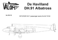 de Havilland DH.91 Albatross Interior (VALOM) #VARV7203