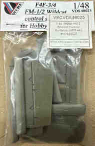  Vector  1/48 Wildcat controll surfaces VDS48025