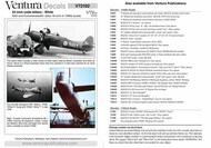  Ventura  1/48 24' RAF and Commonwealth code letters, WHITE VA72102