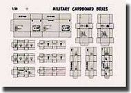  Verlinden Productions  1/35 Military Cardboard Boxes VPI0017
