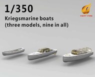  Very Fire  1/350 DKM Boats (3 Types* VFRDKM05