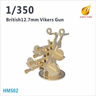  Very Fire  1/350 HMS British 12.7mm Vickers AA Guns (8 Sets)* VFRHMS02