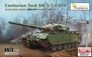 British Main Battle Tank Centurion Mk.5/1-4.RTR (Deluxe Edition) 3D print Centurion tank gun mantlet canvas cover Metal barrel +Metal tow cable #VSPID-VS720017S