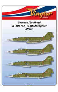 Canadair/Lockheed CF-104 Starfighter - 334 Sqn RNoAF [CF-104D] #VTH32-001