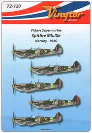  Vingtor - late sheets  1/72 Supermarine Spitfire Mk.IXe - Norway 1945 VTH72120