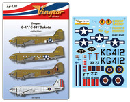  Vingtor - late sheets  1/72 Douglas C-47/C-58 Dakota VTH72130