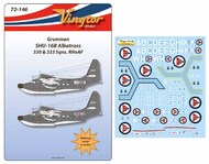  Vingtor - late sheets  1/72 Grumman SHU-16B Albatross, 330 & 333 Sqn, RNoAF VTH72146