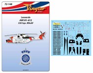  Vingtor - late sheets  1/72 Leonardo AW101-612 - 330 Sqn. RNoAF VTH72148