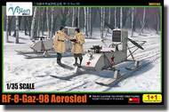  Vision Models  1/35 Collection - WWII Soviet RF-8 / Gaz-98 Aerosled (2) w/2 Crew VMO35003