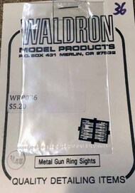  Waldron Accessories  1/48 Gun Sight WR0036
