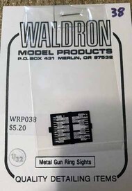  Waldron Accessories  1/32 Gun Sight WR0038