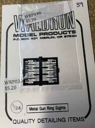  Waldron Accessories  1/24 Gun Sight WR0039