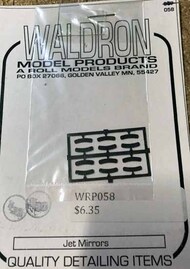  Waldron Accessories  1/32 Jet Mirrors WR0058