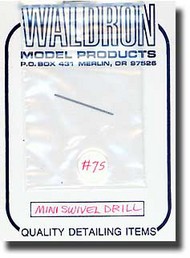  Waldron Accessories  NoScale No.75 (.021) for Mounting Pin WR0075