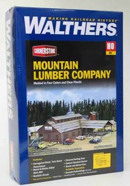  Walthers Cornerstone  HO Mountain Lumber Company Sawmill -- Kit WALC3058