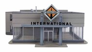  Walthers Cornerstone  HO International Truck Dealership -- Kit - 8-7/8 x 12-1/4 x 3-7/8"  22 x 31.1 x 9.3cm WALC4025