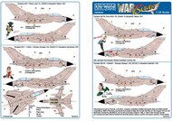  Kits-World/Warbird Decals  1/32 Desert Storm Tornados GR.1B  Foxy Killer FK, ZA465 16 Squadron Tabuk 1991 WBS132161