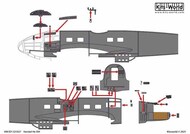  Kits-World/Warbird Decals  1/32 Heinkel He.111H-6 3D Full colour Instrument Panel WBS3D1321027