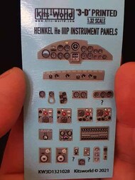 Heinkel He.111P-1 3D Full colour Instrument Panel #WBS3D1321028