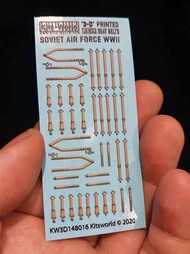  Kits-World/Warbird Decals  1/48 Soviet Air Force WWII. Yakovlev - Lavochkin 3D Full colour seatbelts WBS3D148016