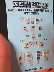 Panavia Tornado GR.4 (screens active) 3D Full colour Instrument Panels #WBS3D1481012