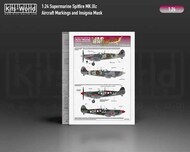  Kits-World/Warbird Decals  1/24 Stencil MasksSupermarine Spitfire Mk.Ixc WBSM124002