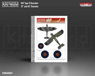  Kits-World/Warbird Decals  1/48 RAF Type B Roundels 35 and 40 inches - Pre-Order Item WBSM480059