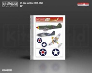  Kits-World/Warbird Decals  1/48 USAAF Star and Disc (1919 1942) - 82' (43.3mm) - Pre-Order Item WBSM480080