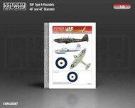  Kits-World/Warbird Decals  1/48 RAF Type A Roundel (1915-1942) - 40 (21.1mm) and 42' (22.2mm - Pre-Order Item WBSM480087