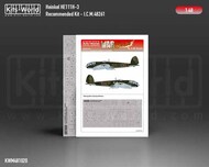  Kits-World/Warbird Decals  1/48 Heinkel He.111H-3 wheels and canopy paint mask outside only WBSM481020