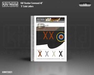 RAF 48 inch Bomber Command Code Letter 'X' - Pre-Order Item #WBSM720031