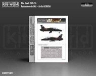  Kits-World/Warbird Decals  1/72 BAe Hawk T.1A wheels and canopy paint mask outside only WBSM721009